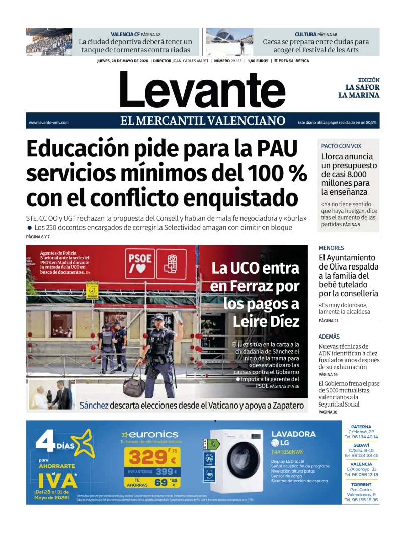 Levante EMV (Safor) — 28/05