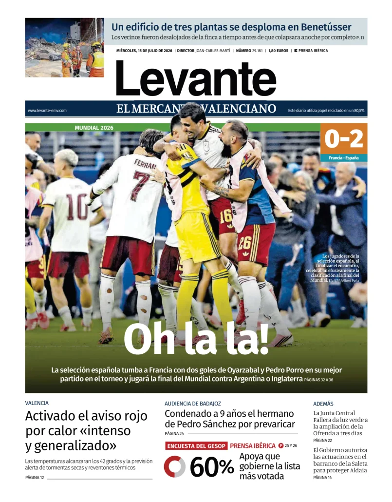 Levante EMV — 15/07
