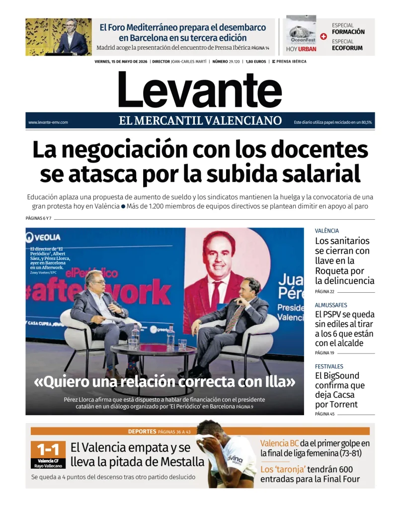 Levante EMV — 15/05