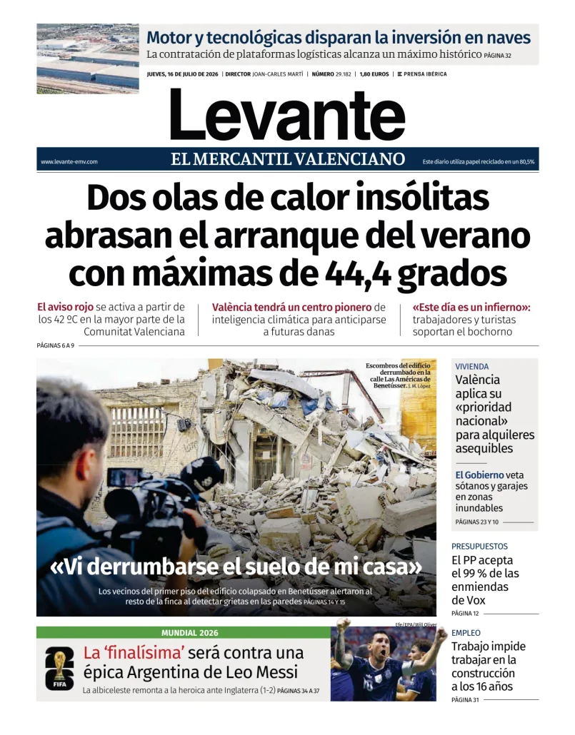 Levante EMV — 16/07