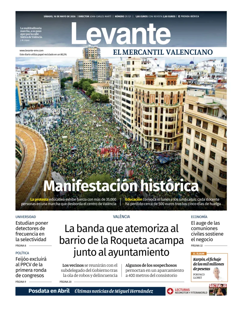 Levante EMV — 16/05