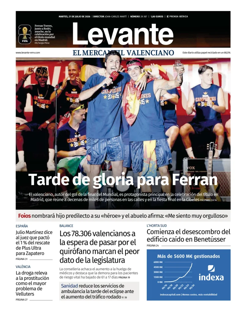 Levante EMV — 21/07