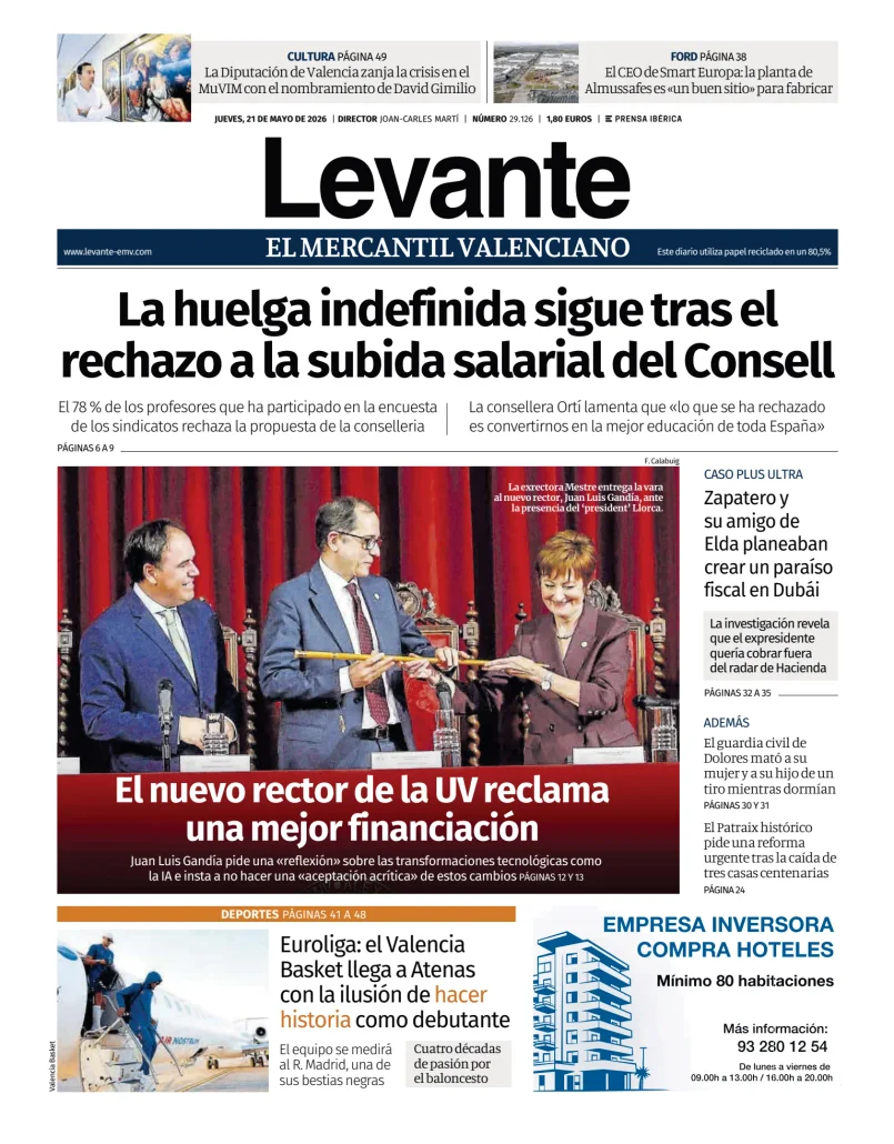 Levante EMV — 21/05