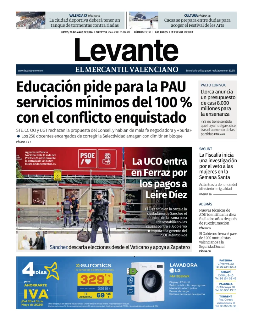 Levante EMV — 28/05