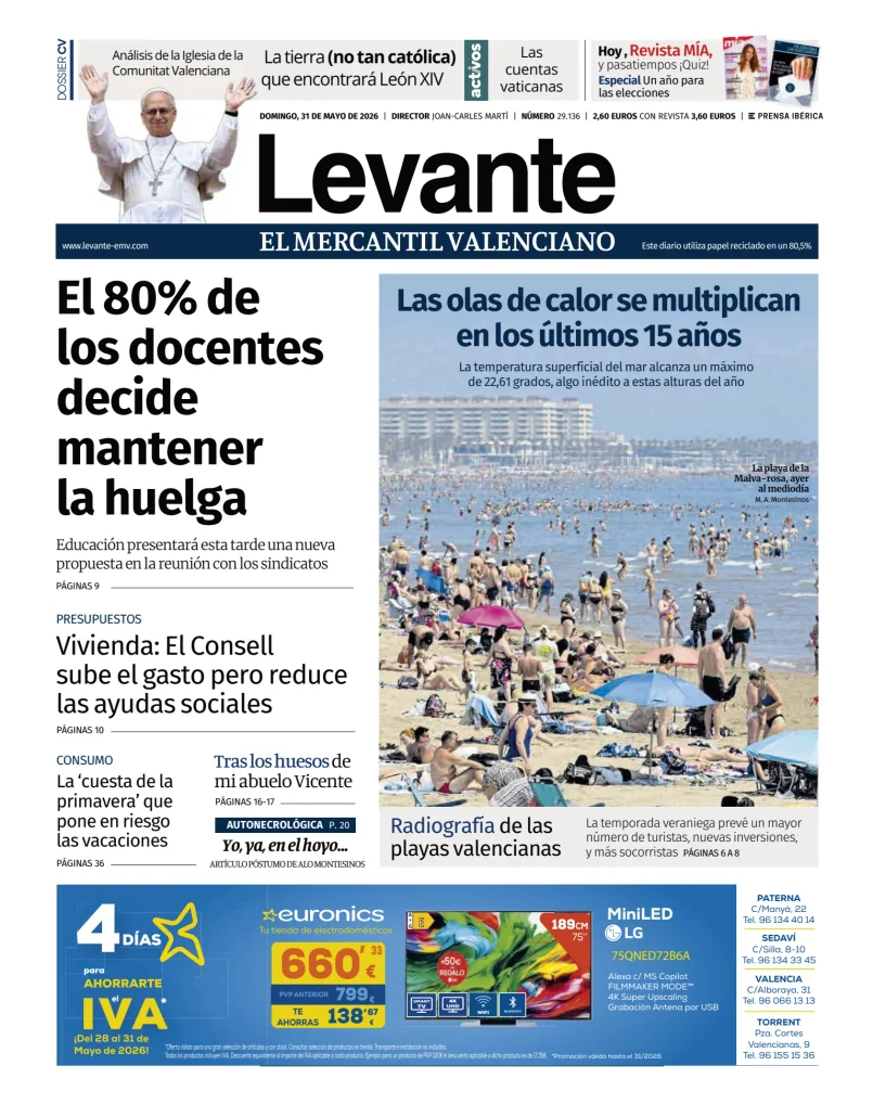 Levante EMV — 31/05