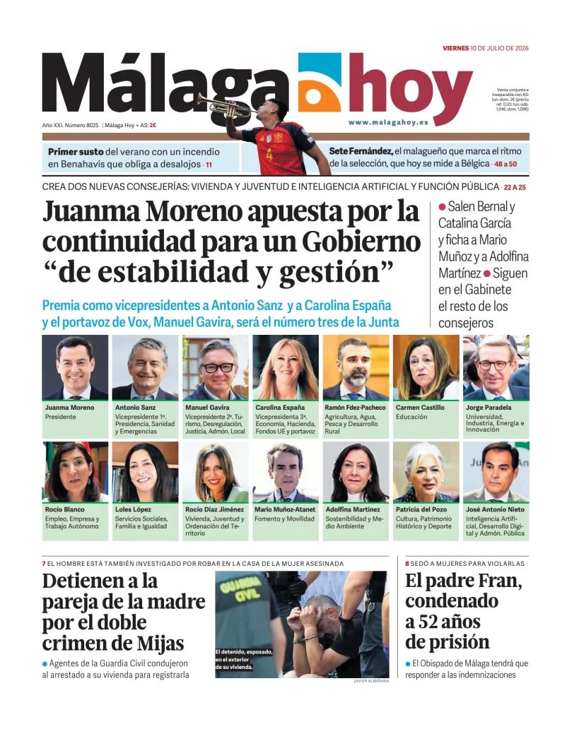 Portada de Málaga Hoy