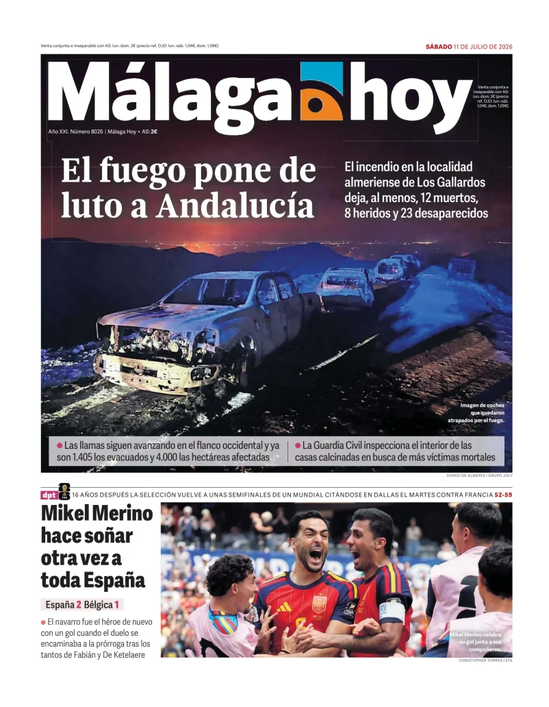 Portada de Málaga Hoy