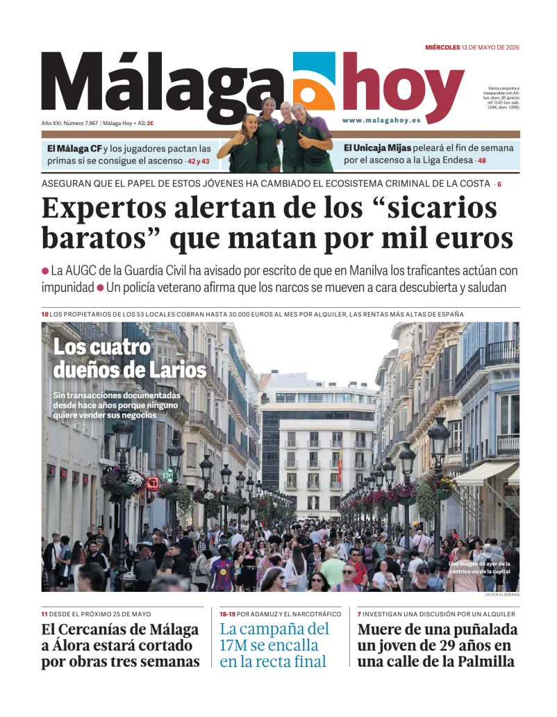 Málaga Hoy — 13/05