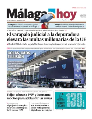 Portada de Málaga Hoy, 2 de junio de 2026