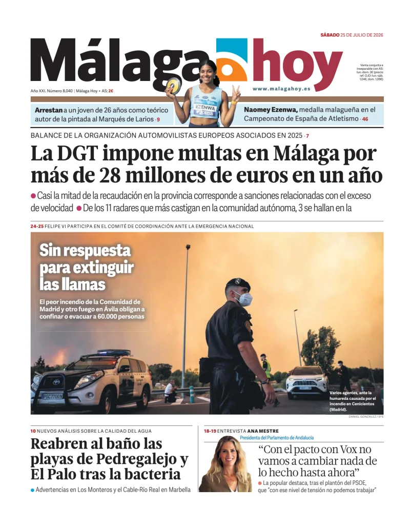 Portada de Málaga Hoy