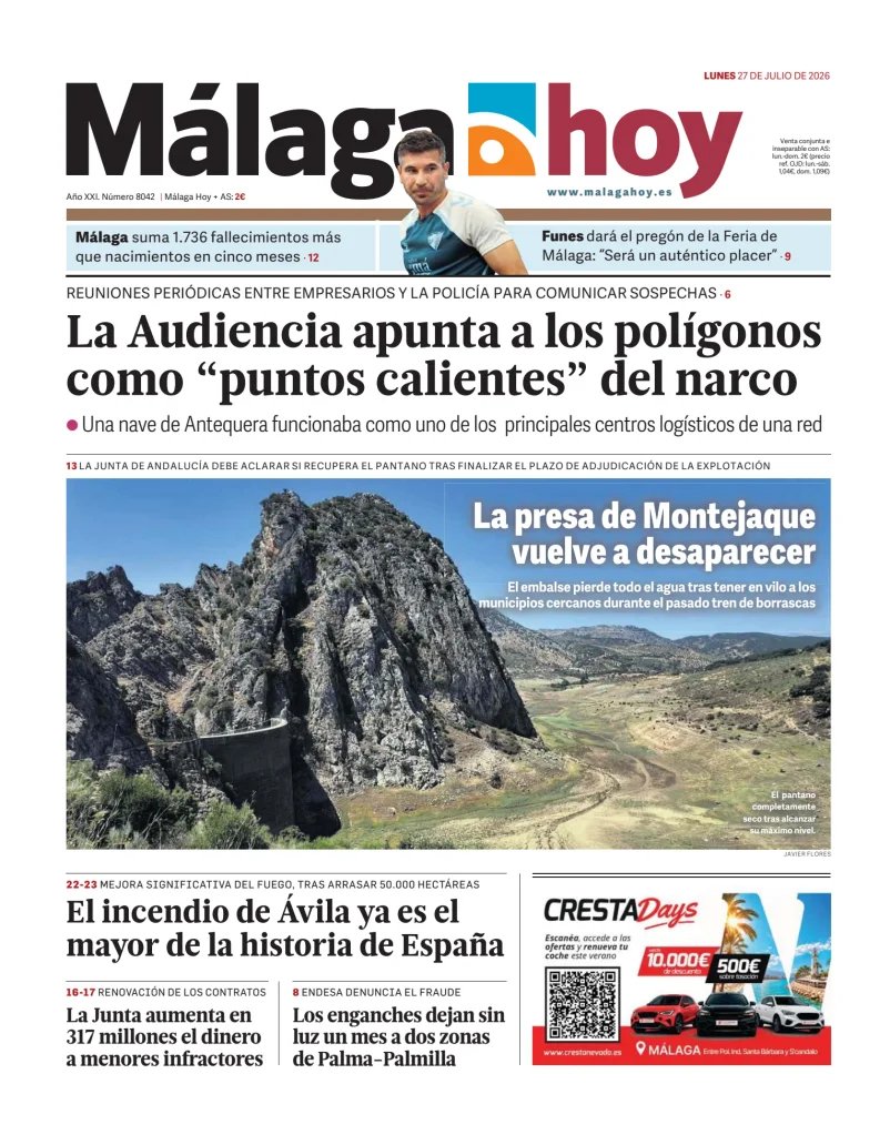 Portada de Málaga Hoy