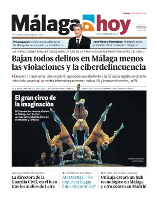 Portada de Málaga Hoy, 5 de junio de 2026