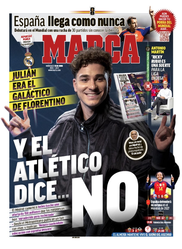 Portada de Marca Madrid, 10 de junio de 2026