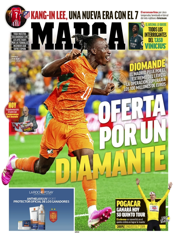 Portada de Marca Madrid, 26 de julio de 2026