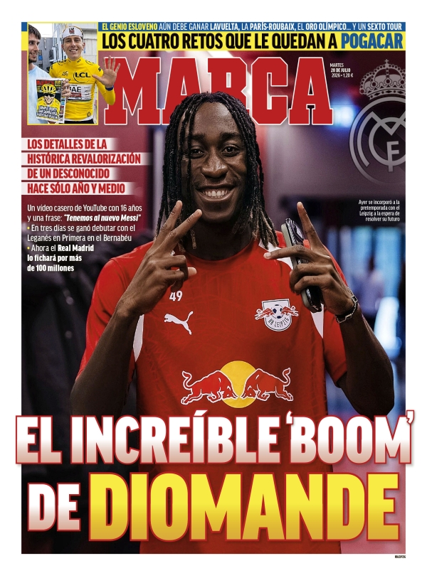 Portada de Marca Madrid, 28 de julio de 2026