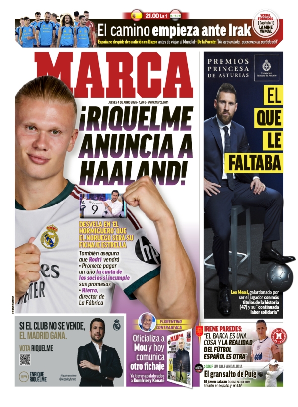 Portada de Marca Madrid, 4 de junio de 2026