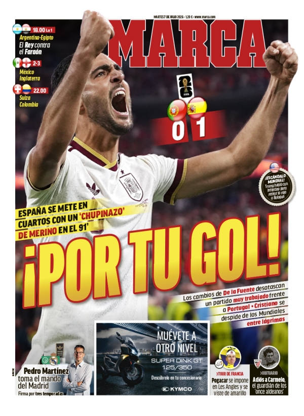 Portada de Marca Madrid, 7 de julio de 2026