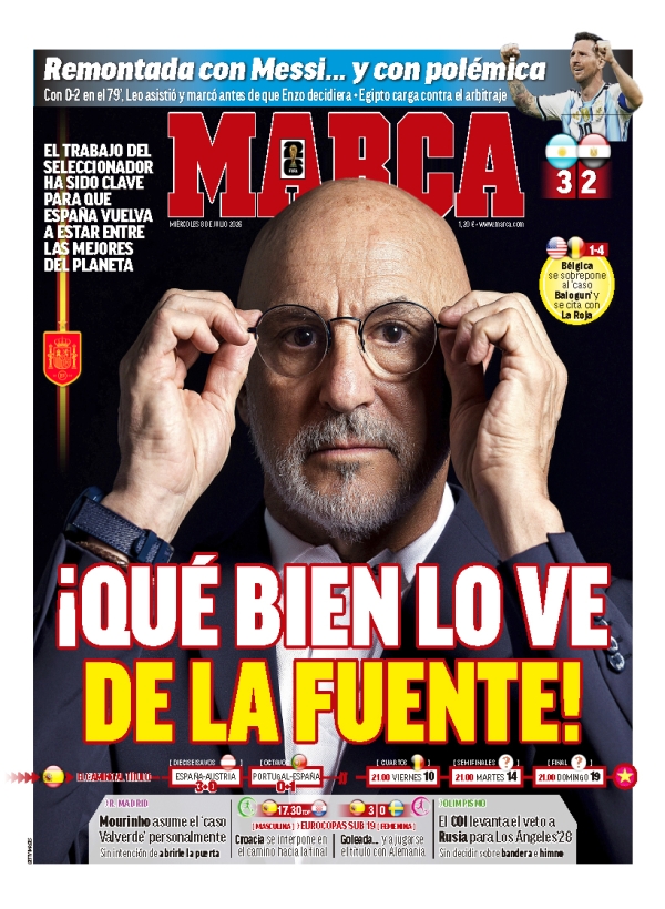 Portada de Marca Madrid, 8 de julio de 2026