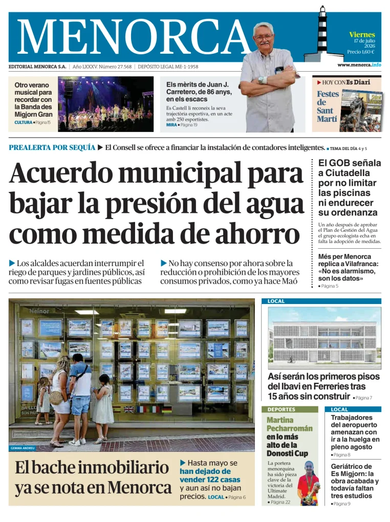 Menorca Diario Insular — 17/07