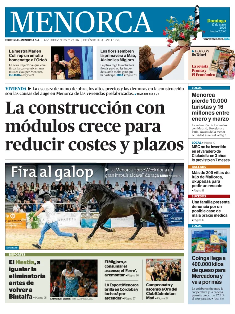 Menorca Diario Insular — 17/05