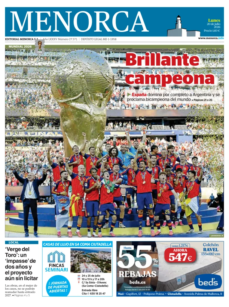 Menorca Diario Insular — 20/07