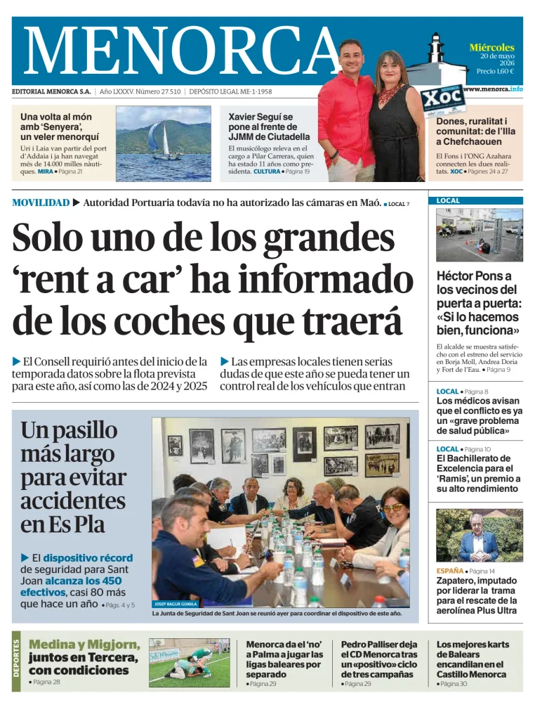 Menorca Diario Insular — 20/05
