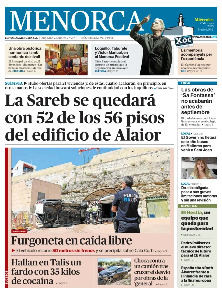 Menorca Diario Insular — 27/05