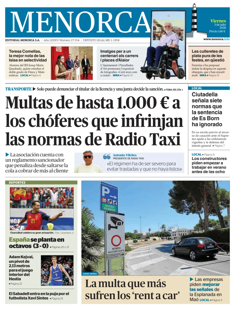 Menorca Diario Insular — 03/07