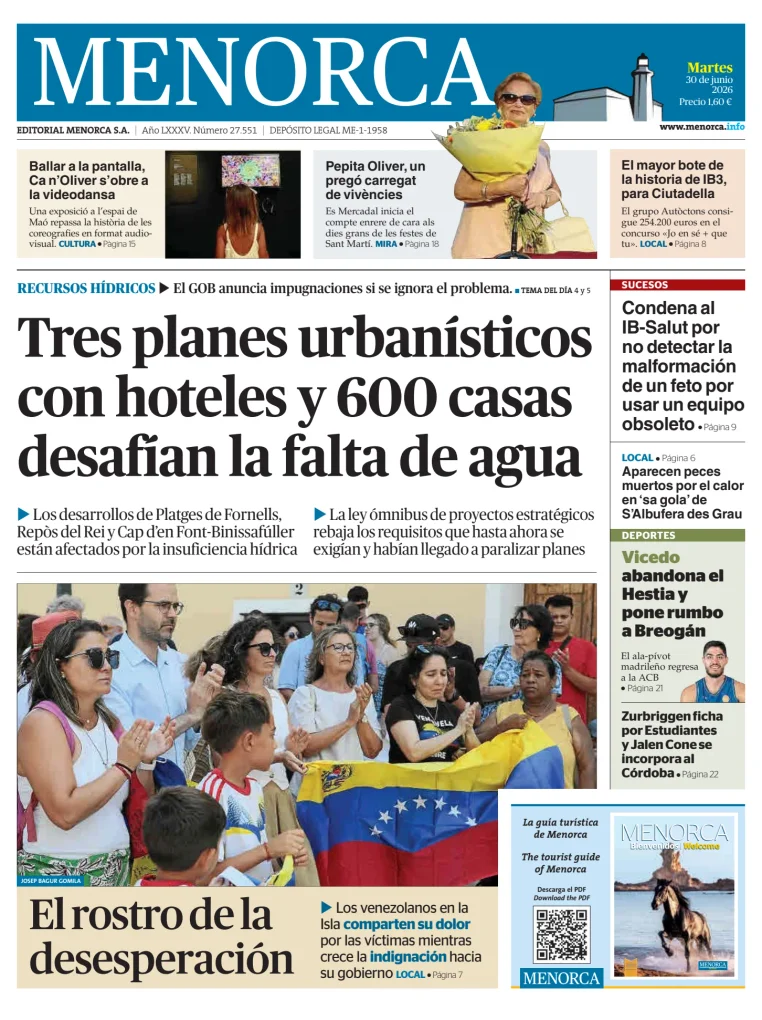 Menorca Diario Insular — 30/06
