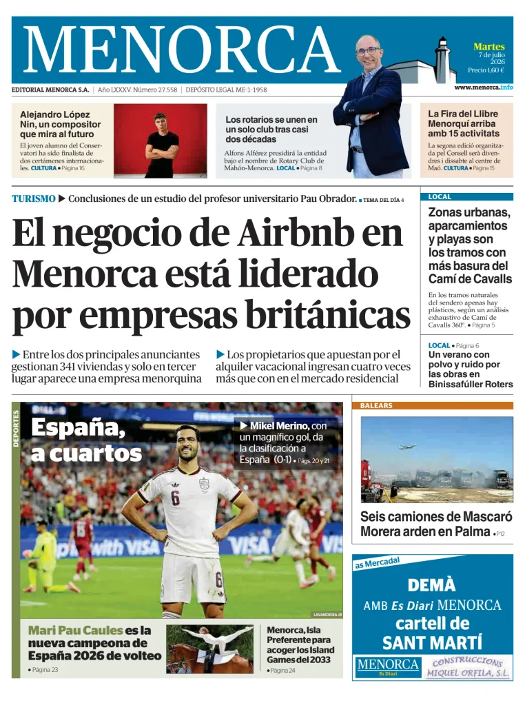 Menorca Diario Insular — 07/07