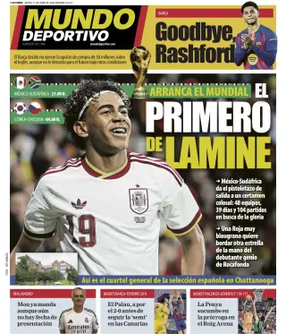 Portada de Mundo Deportivo (At. Madrid), 11 de junio de 2026