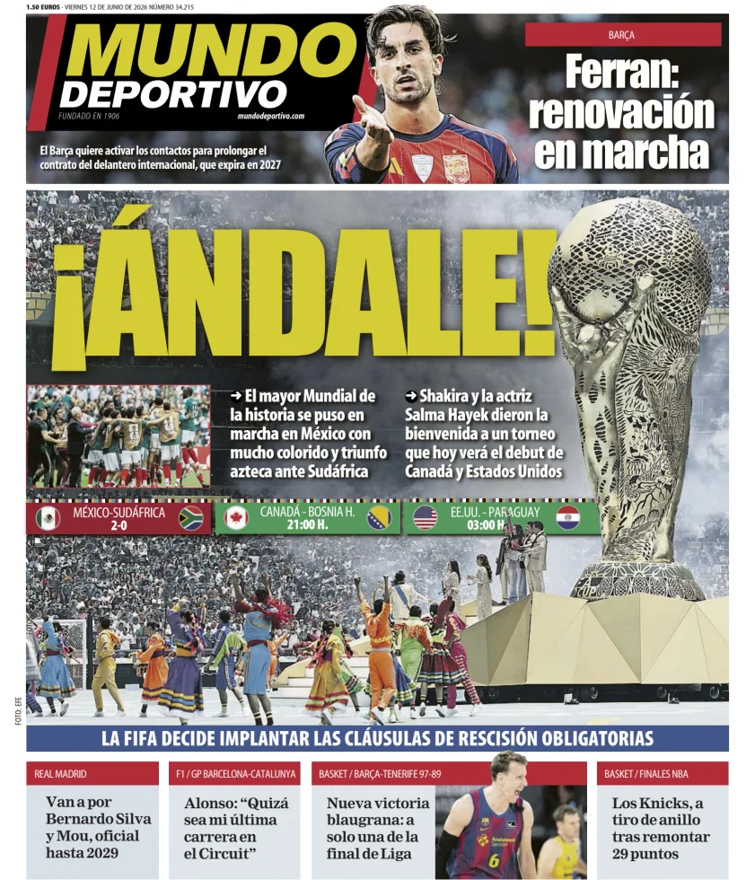Portada de Mundo Deportivo (At. Madrid)