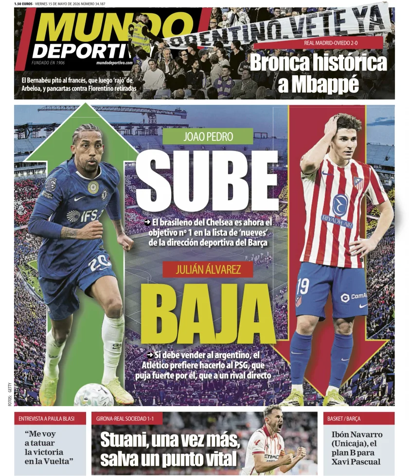 Mundo Deportivo (At. Madrid) — 15/05