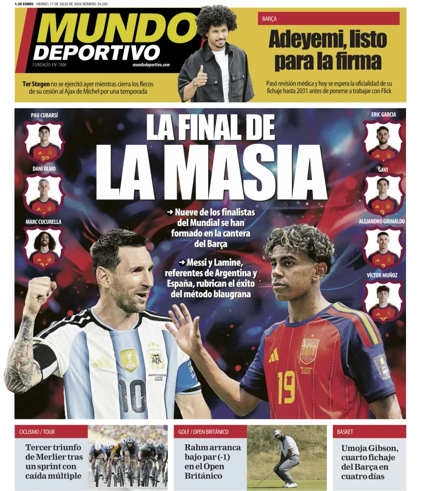 Mundo Deportivo (At. Madrid) — 17/07