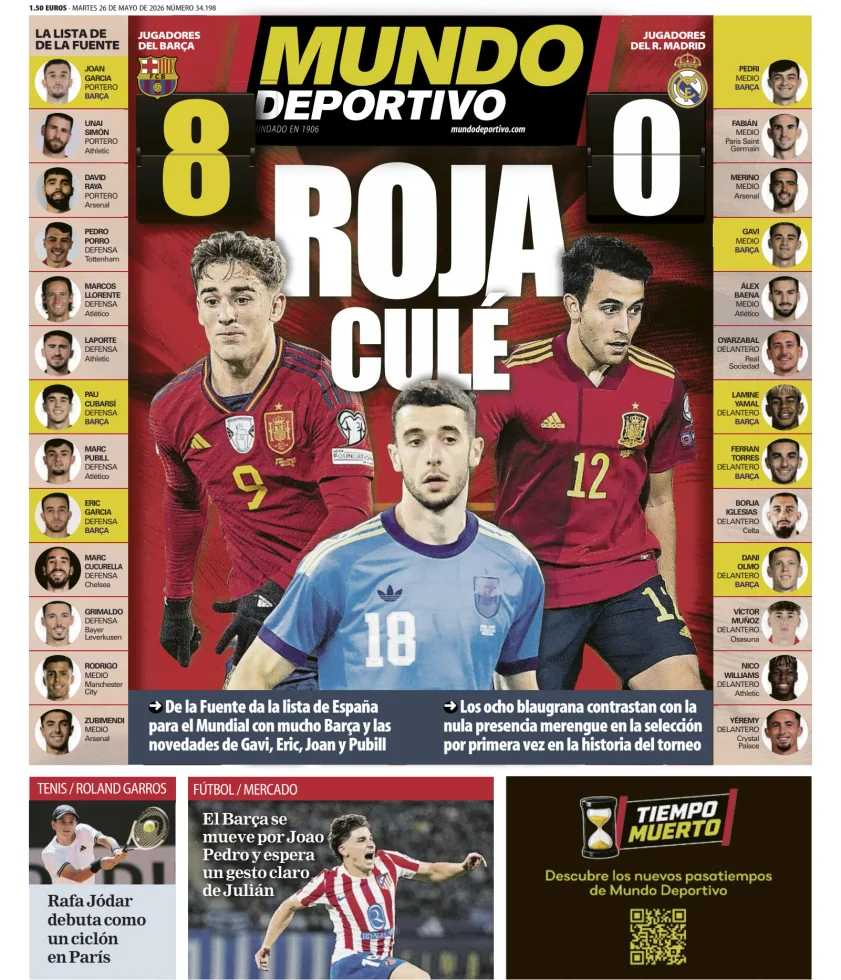 Mundo Deportivo (At. Madrid) — 26/05