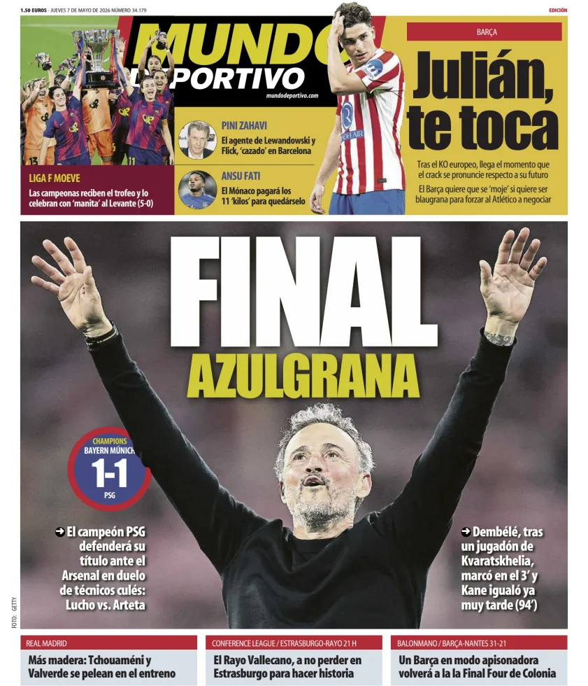 Mundo Deportivo (At. Madrid) — 07/05