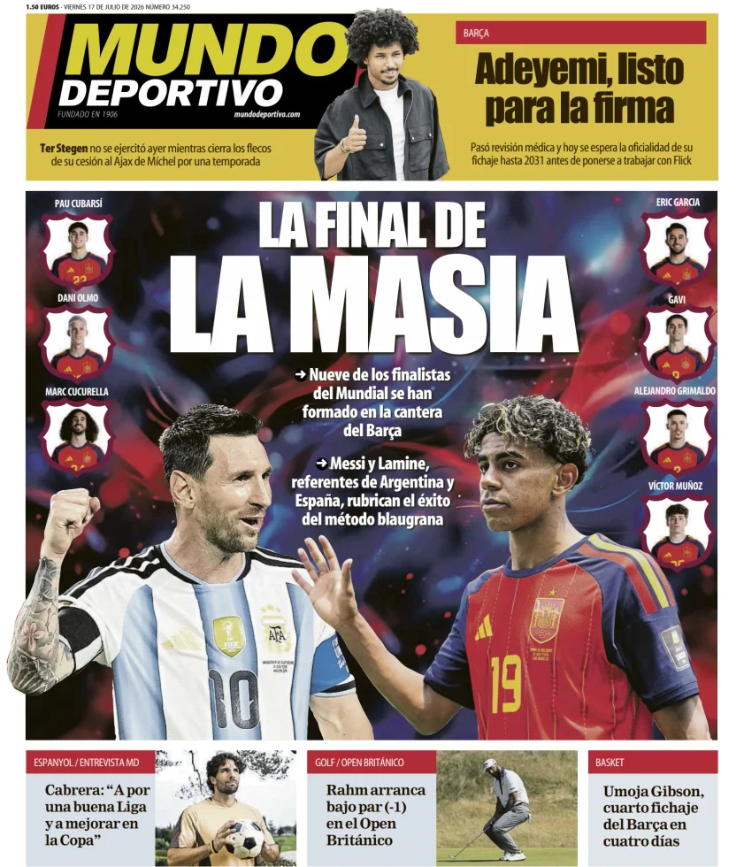 Mundo Deportivo (Barcelona) — 17/07