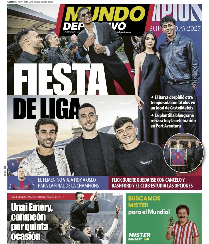 Mundo Deportivo (Barcelona) — 21/05