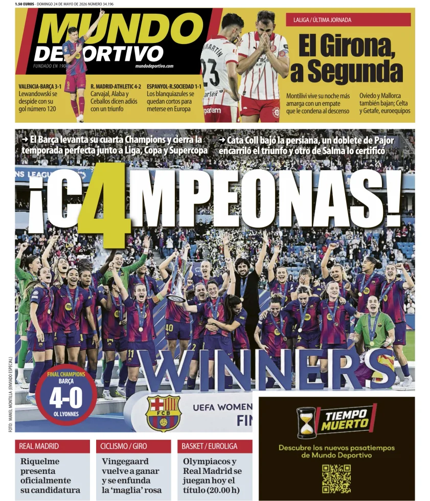 Mundo Deportivo (Barcelona) — 24/05