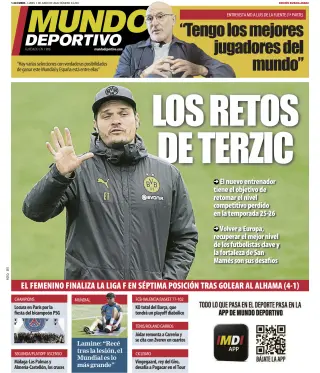 Portada de Mundo Deportivo (Bizkaia-Araba), 1 de junio de 2026