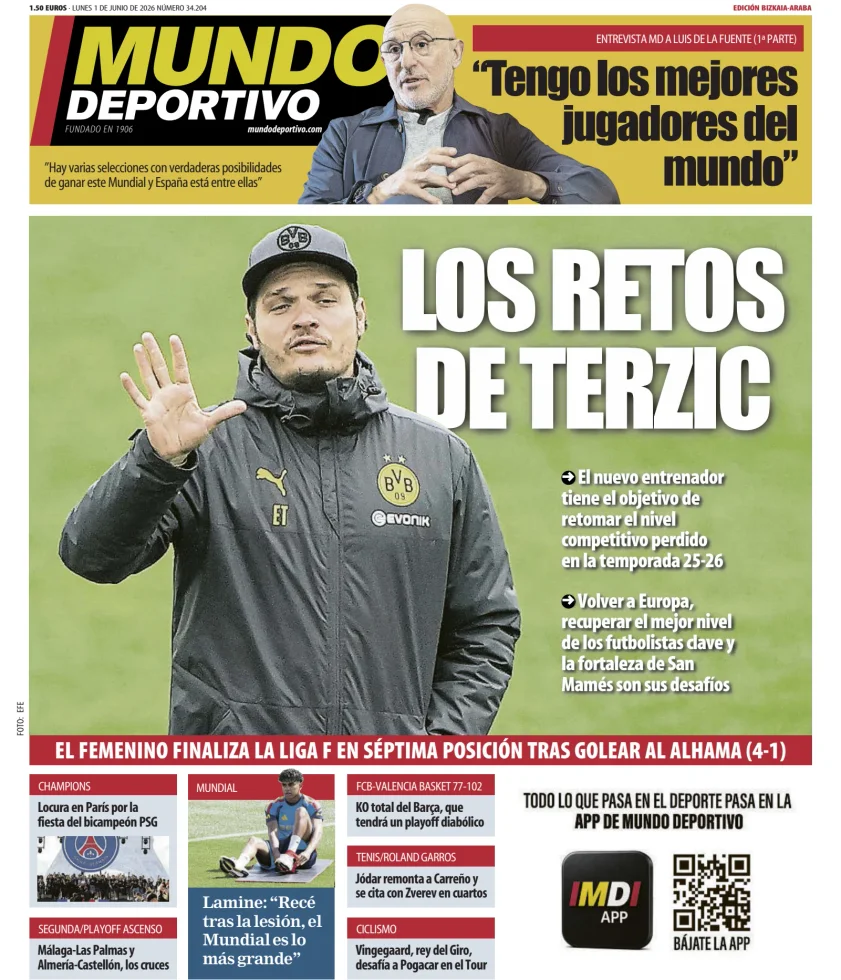 Mundo Deportivo (Bizkaia-Araba) — 01/06