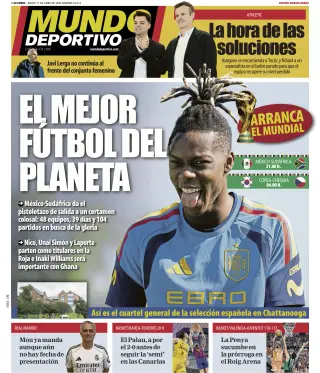 Portada de Mundo Deportivo (Bizkaia-Araba), 11 de junio de 2026