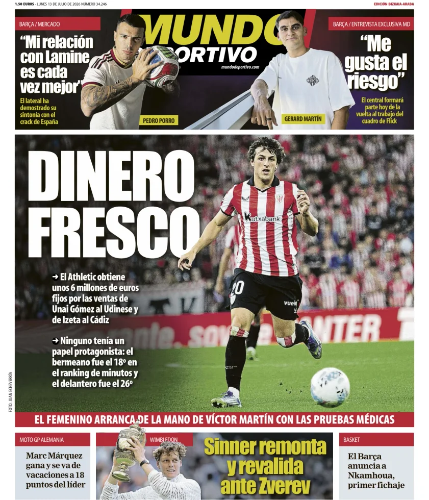 Mundo Deportivo (Bizkaia-Araba) — 13/07