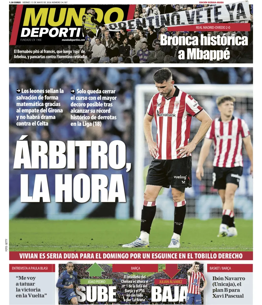 Mundo Deportivo (Bizkaia-Araba) — 15/05