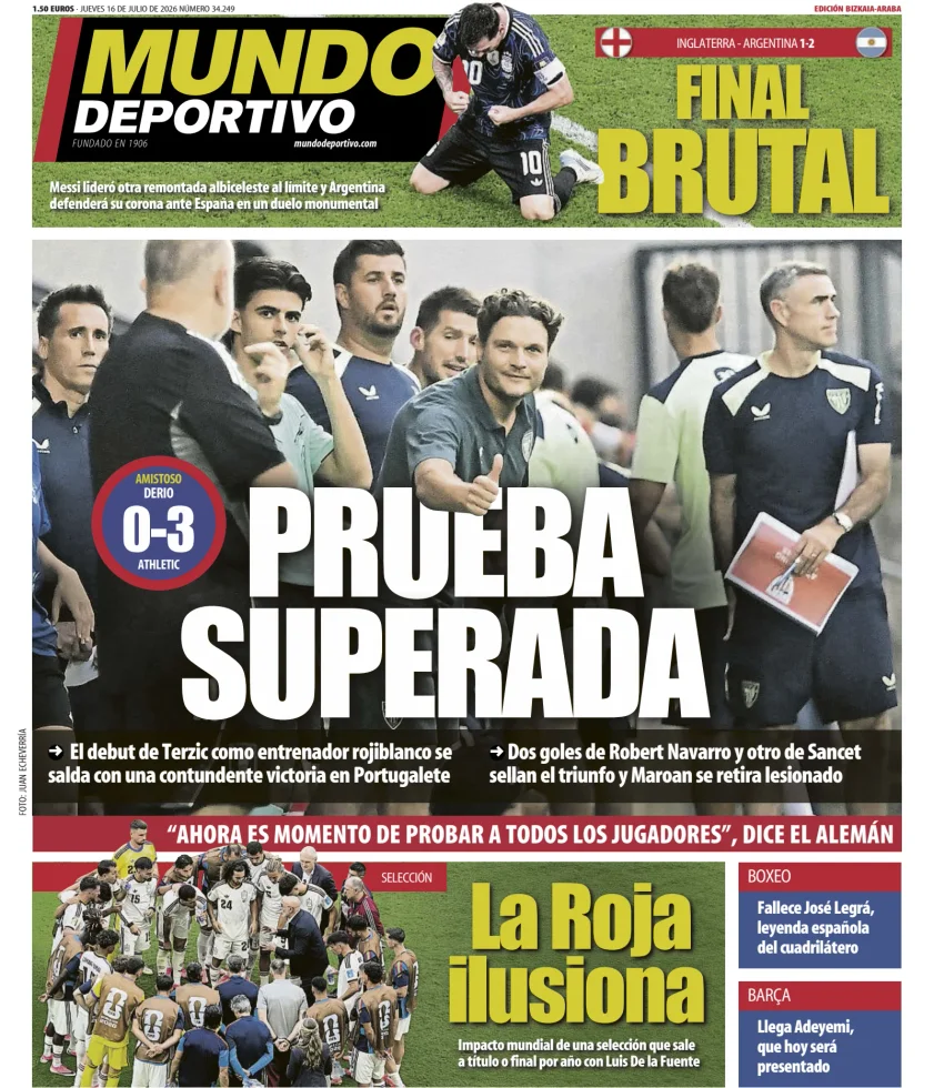 Mundo Deportivo (Bizkaia-Araba) — 16/07
