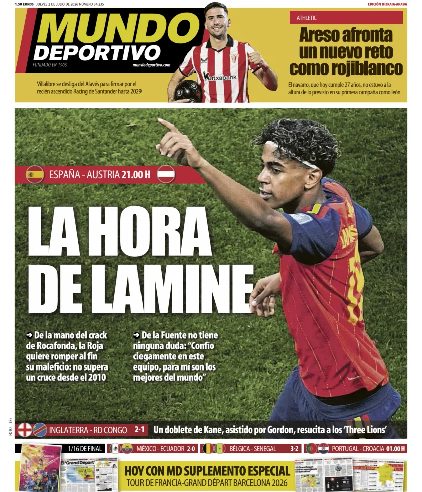 Mundo Deportivo (Bizkaia-Araba) — 02/07