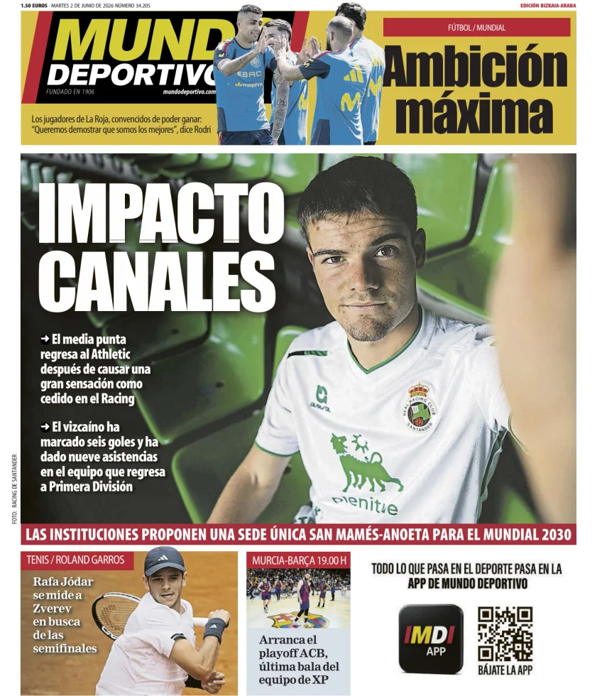 Mundo Deportivo (Bizkaia-Araba) — 02/06