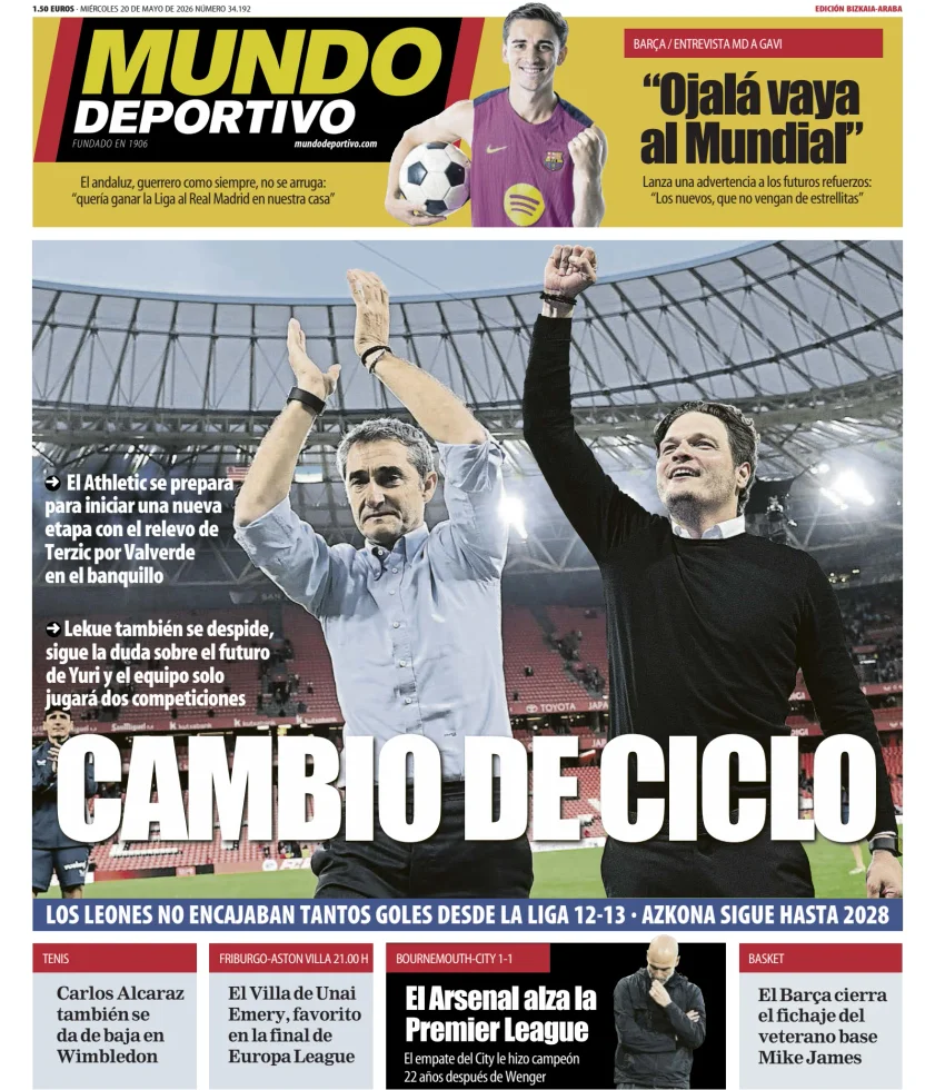 Mundo Deportivo (Bizkaia-Araba) — 20/05