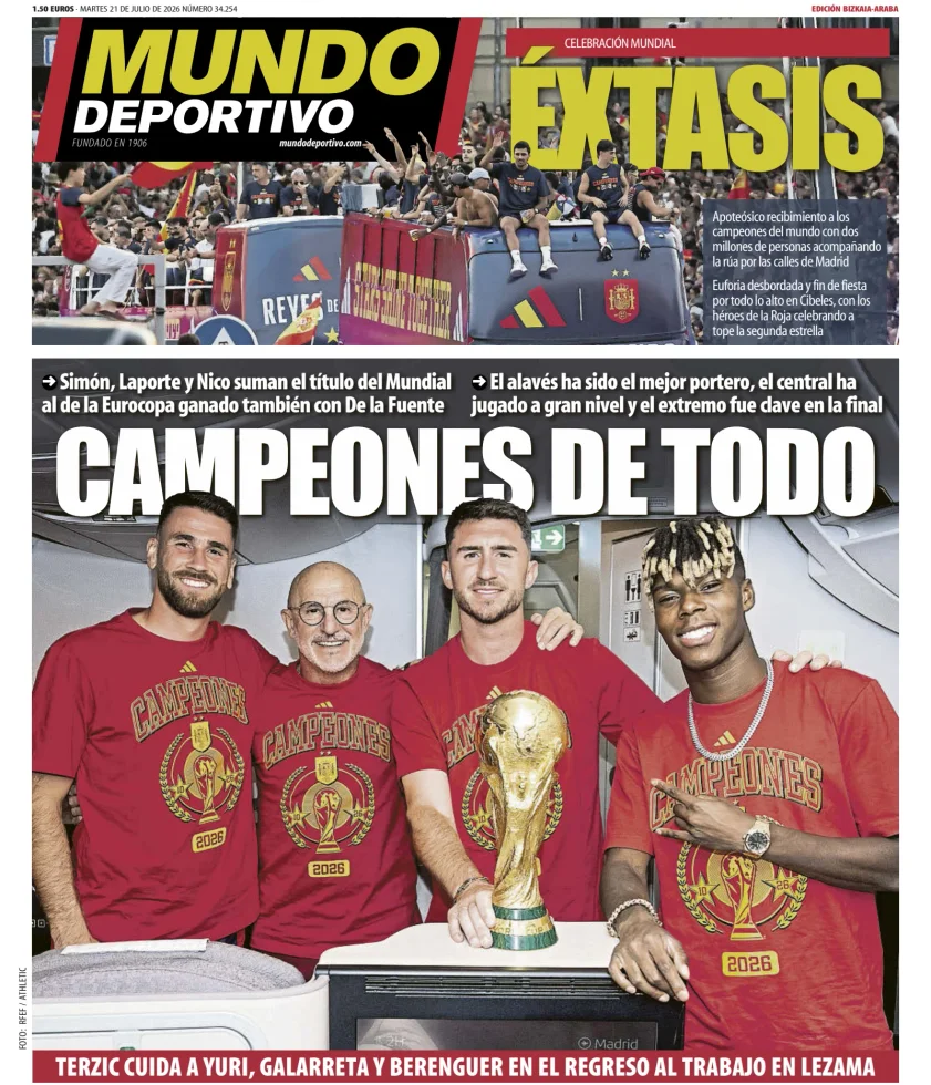 Mundo Deportivo (Bizkaia-Araba) — 21/07