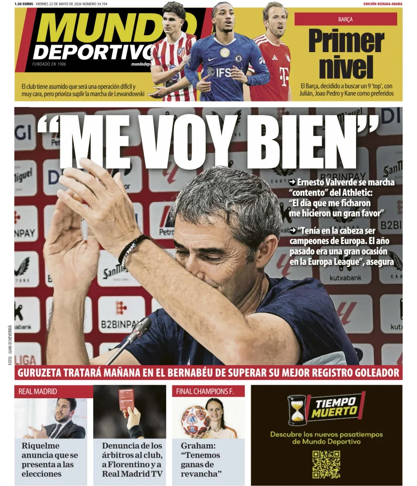 Mundo Deportivo (Bizkaia-Araba) — 22/05